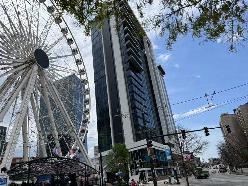 Margaritaville Club Vacation, Atlanta, GA | Ratten Pantry Doors and Slatted Blue Pantry Doors