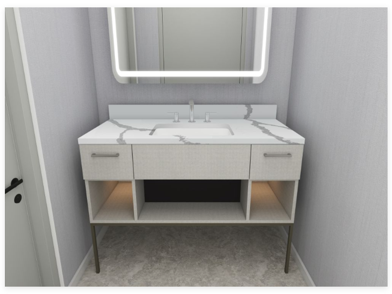 Homewood Suites 10.0 Vanity